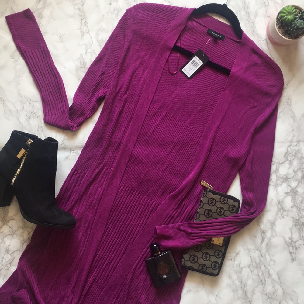 NWT Verve Ami Purple Duster